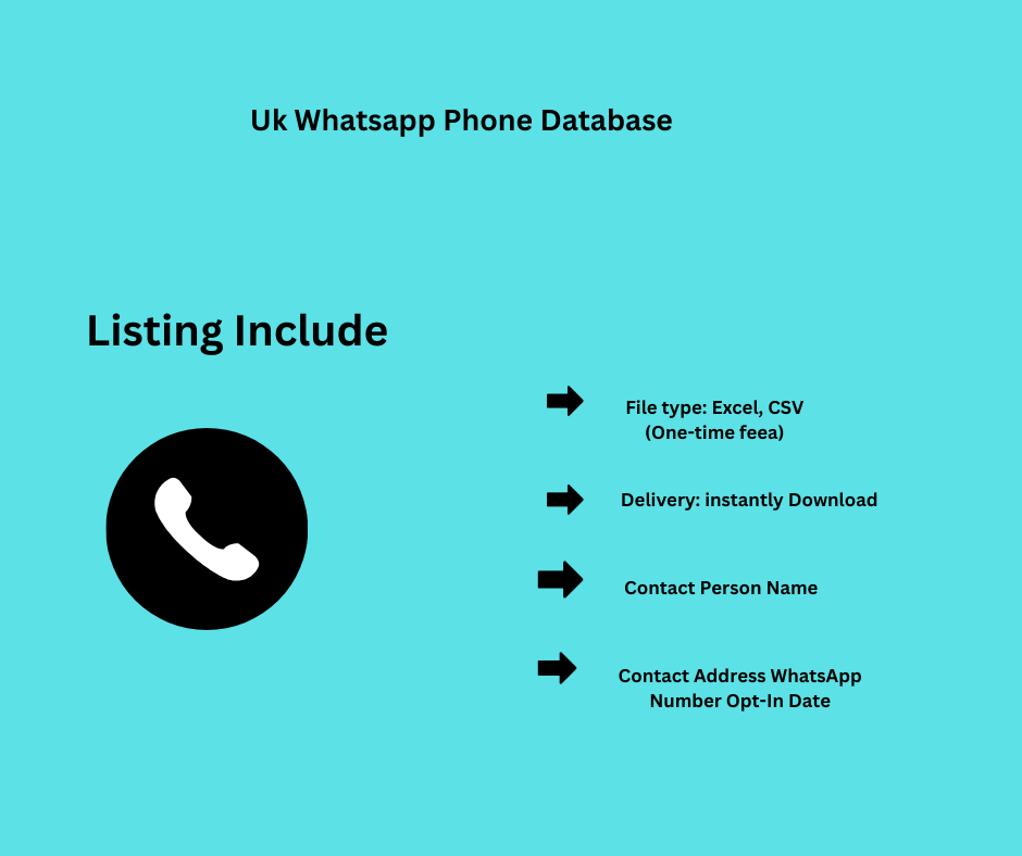 Uk Whatsapp Phone Database