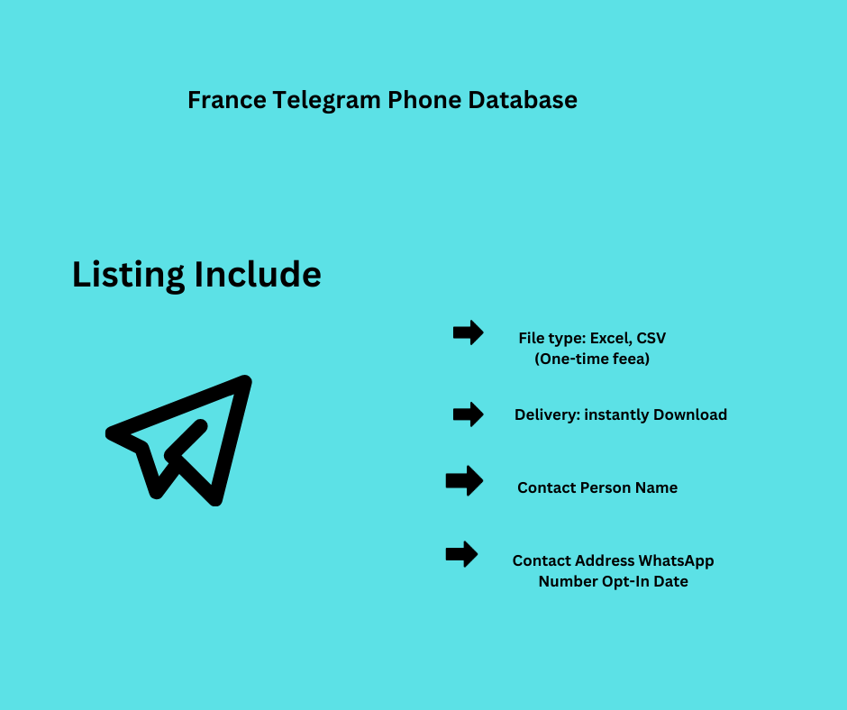 France Telegram Phone Database
